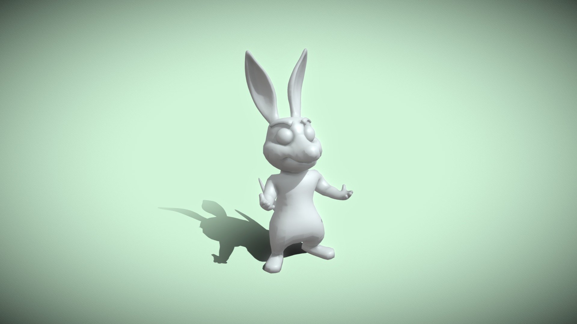 Cartoon Kangaroo Animated Rigged Base D Model Buy Royalty Free D