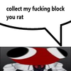 Avatar of blocks you fcking rat