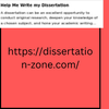 Avatar of dissertation-zone