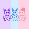 Avatar of Purple Blue Red Friends