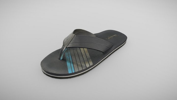 Summer Slipper Composition Isolated 3D Render 9335936 PNG