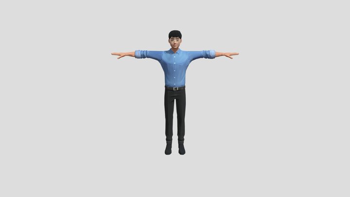 Eric_ReadyPlayerMe-Avatar 3D Model