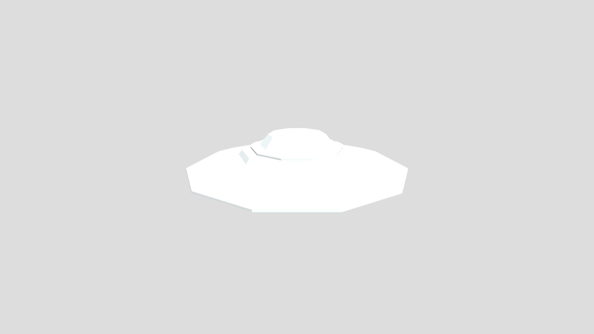 Flying Saucer from Poly by Google