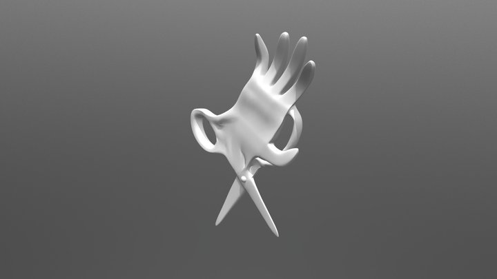 Ahner_Scissorhand 3D Model