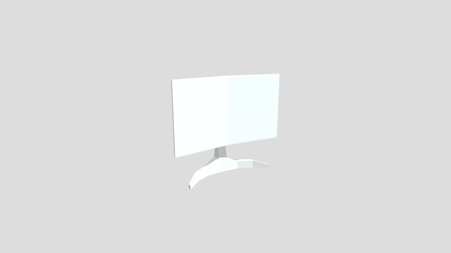 Desktop Screen Low Poly
