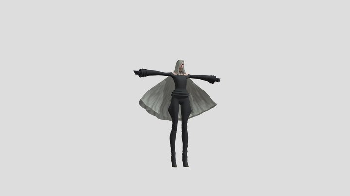 Nintendo Switch - Bayonetta 2 - Playable Charact 3D Model