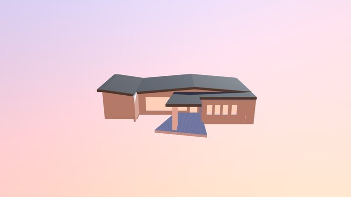 Fbx House 3D Model
