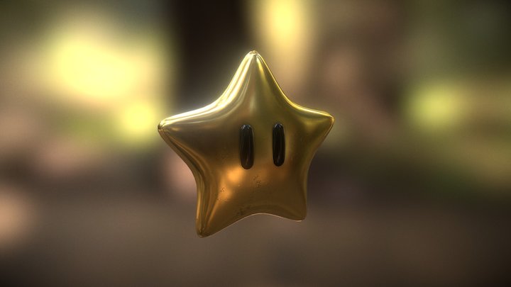 Power Star 3D Model