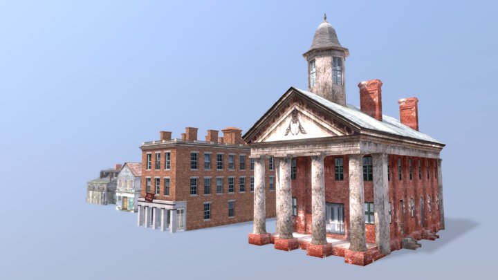 Buildings 3D Model