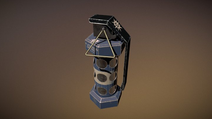 Flash Bangs 3D Model