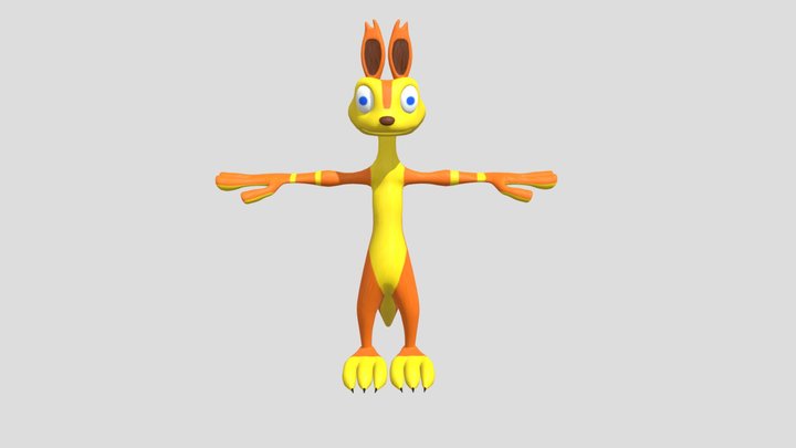 Daxter 3D Model