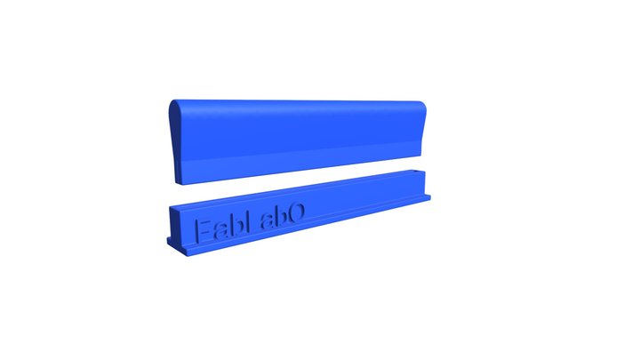 Cutter blade holder and stand 3D Model