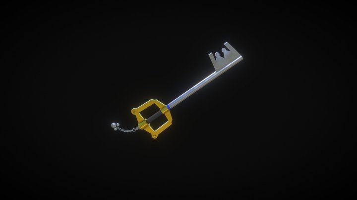 [PBR] Kingdom Hearts - Keyblade 3D Model