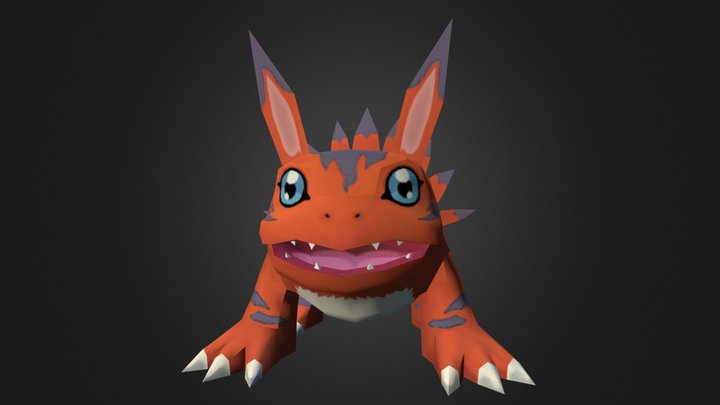 PC Computer - Digimon Masters - Elecmon 3D Model