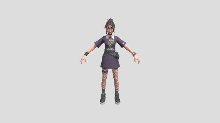 Sharp Fang 3D Model