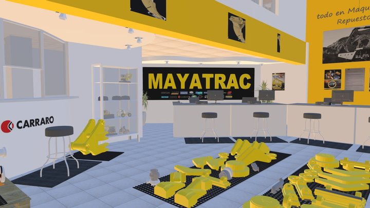 MAYATRAC 3D Model