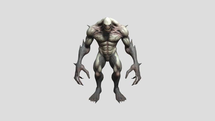 Mutant Monster 3D Model