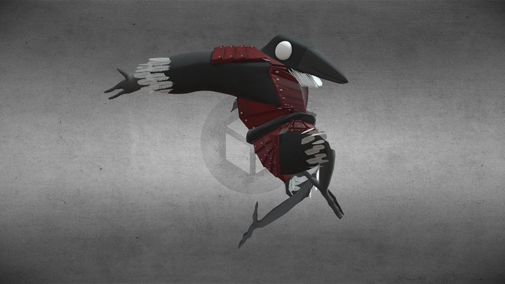 Crow 3D Model