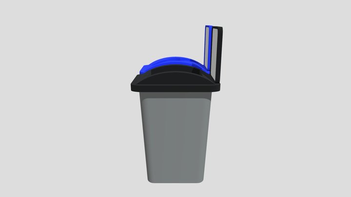 Trash Cans 3D Model