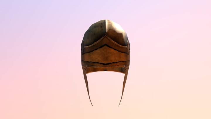 Roma Attic Helmet 3D Model