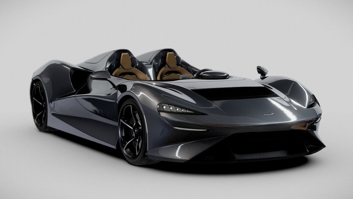 McLaren Elva 3D Model
