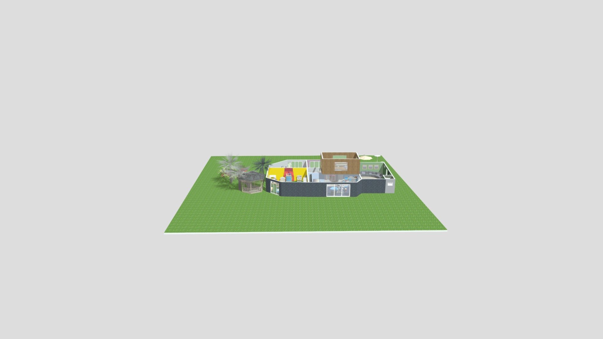 LSG Cybertherapy space v1 — Sketchfab embed 3D viewer