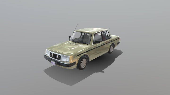 1992 Smaland 150 Sedan 3D Model