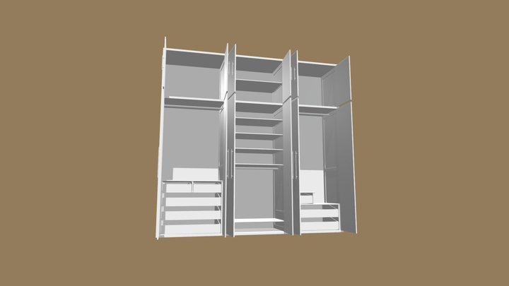 Closet 3D Model