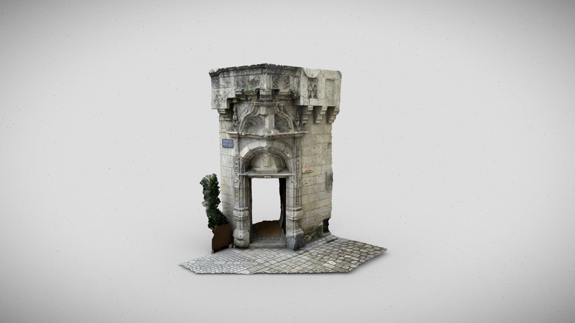 Middle-age door - Download Free 3D model by 3DA - Loïs PUIG (@3da.io ...