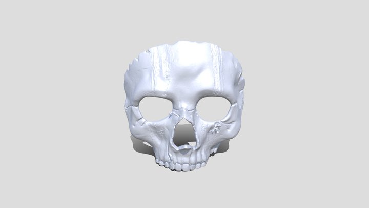 Skull Mask 3D Model