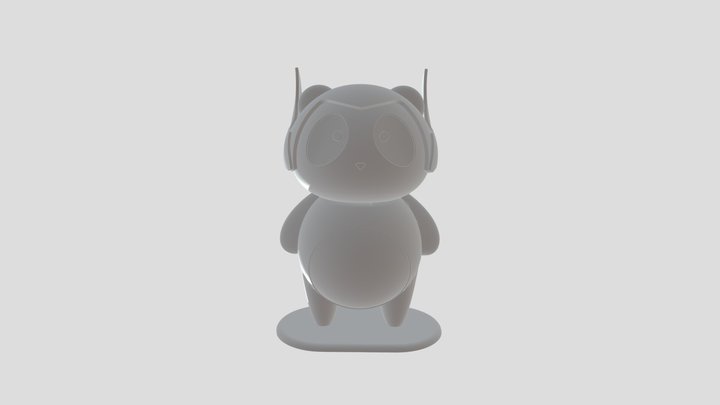 Panda Thor 3D Model
