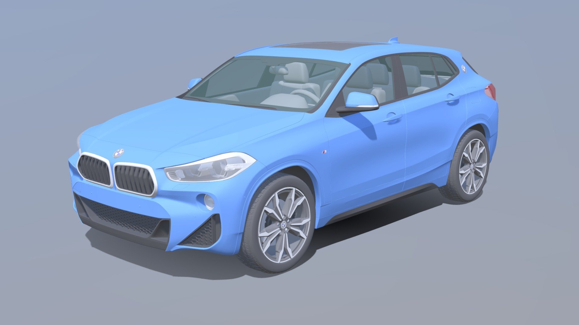 2019 Bmw X2 - 3D model by No Name (@s2newton.09) [000e2f6] - Sketchfab