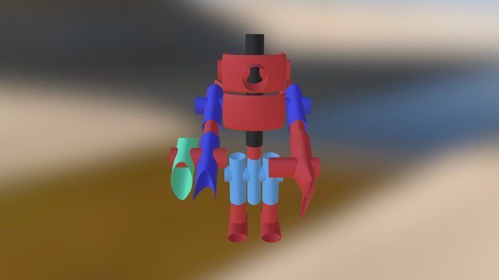 Tengking Carton 3D Model