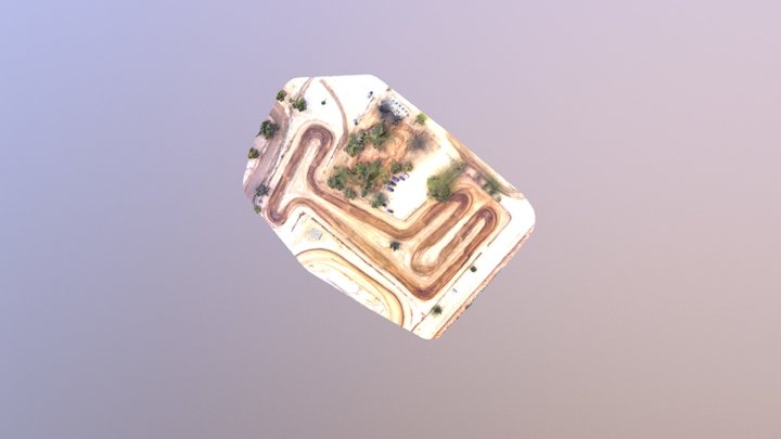 Milestone MX Beginner Track 3D Model