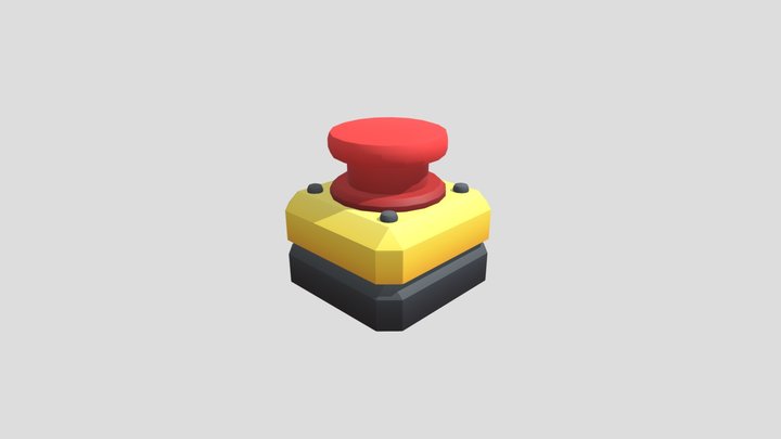 Factory Button 3D Model