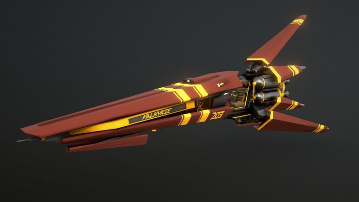 Scout Ship VALKYRIE [OLD] 3D Model