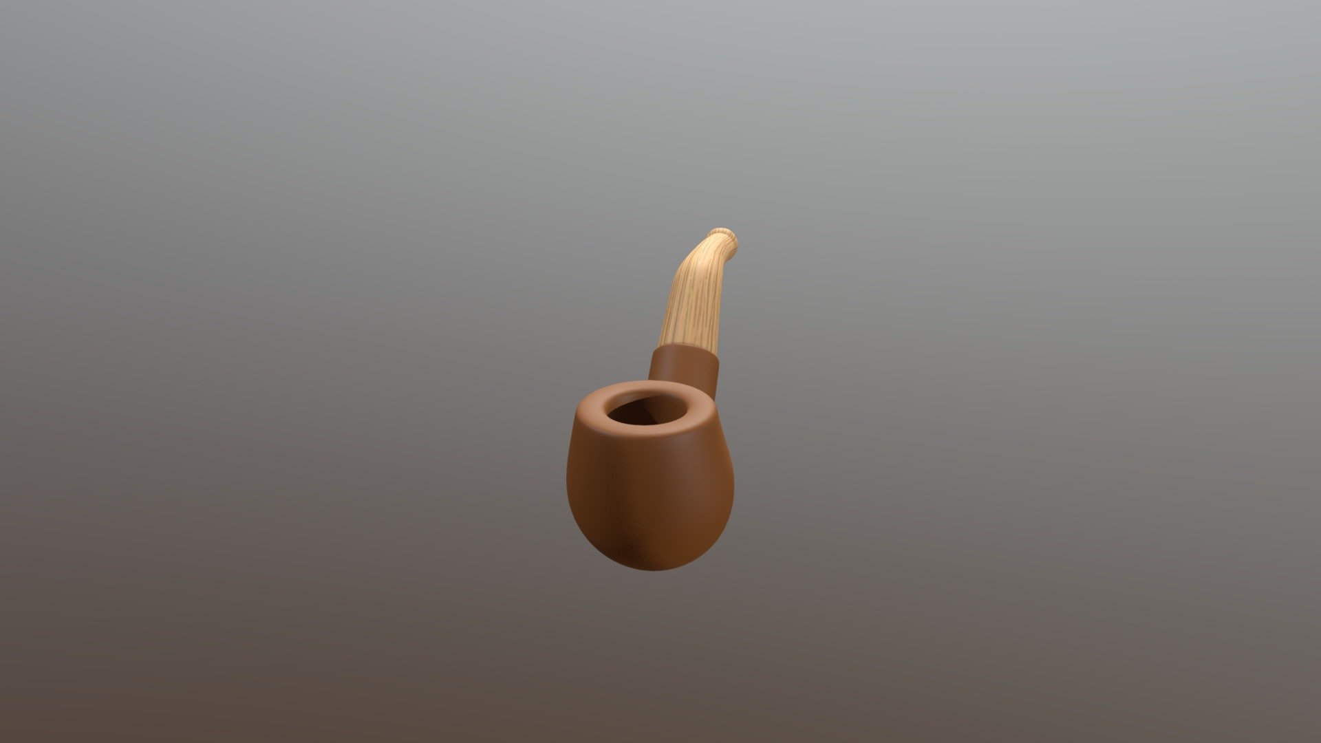 a smoking pipe