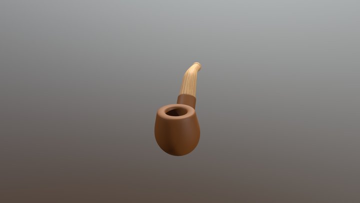 a smoking pipe 3D Model
