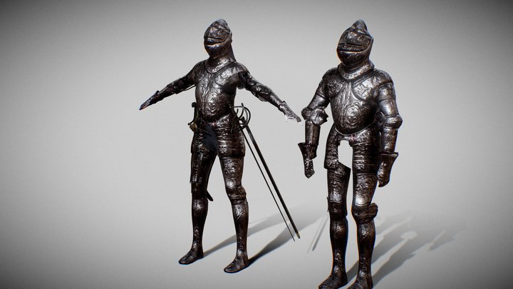 Armor For Ray II – Kostenloses 3D-Modell STL