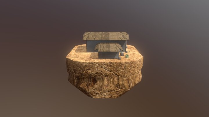 Fantasy House Final 3D Model