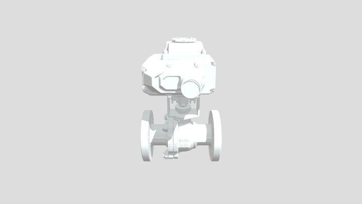 Automated Valve System 3D Model