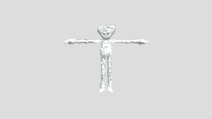 Huggy-wuggy 3D Model