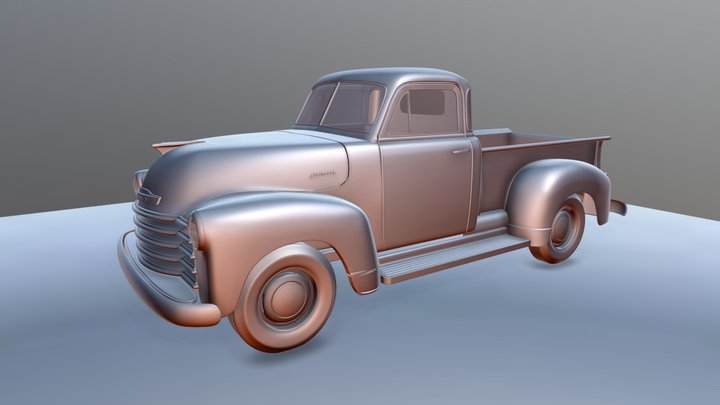Vehicle model 3D Model