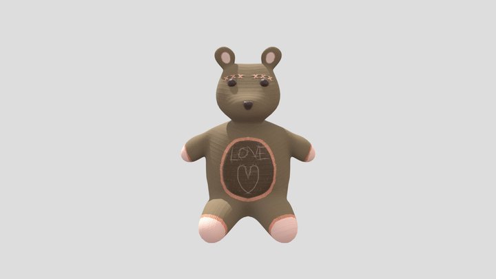 Isabella: The Loving Bear 3D Model