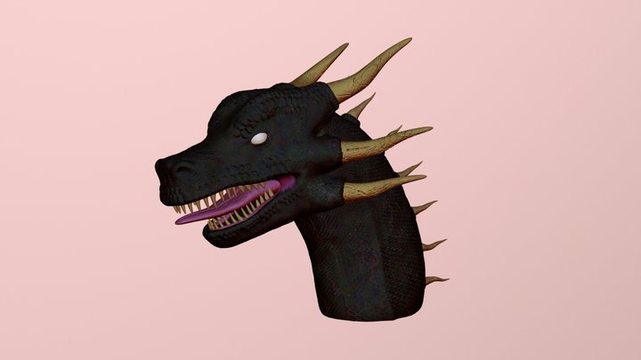 DRAGON HEAD 3D Model