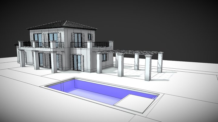 ΚΤΗΡΙΟ 3 ΠΑΡΑΔΟΣΙΑΚΟ 3D Model