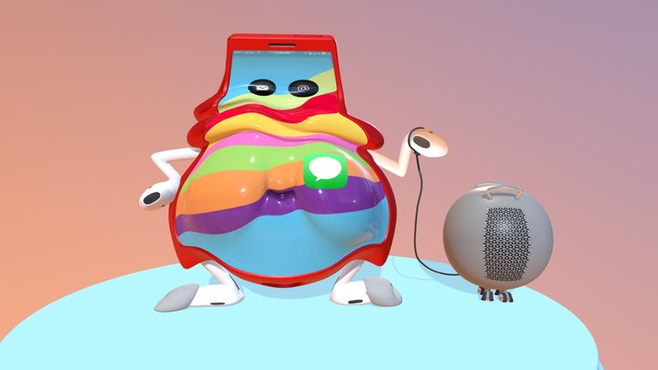 Obemar with its domac 3D Model