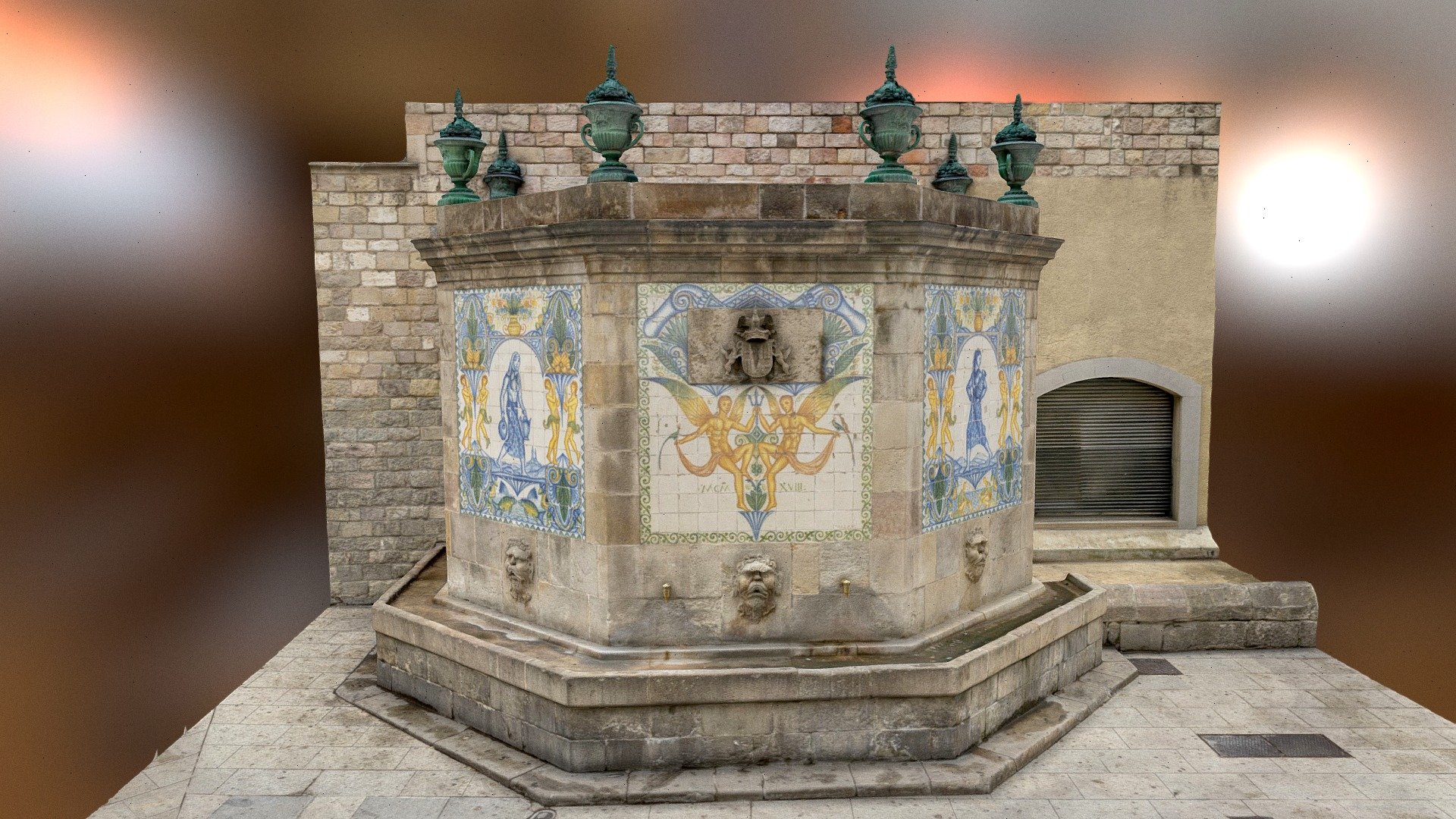 Font de Santa Anna — Sketchfab embed 3D viewer