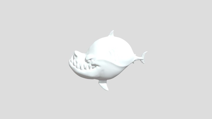 Shark_V2_15_Decimated_Complete 3D Model