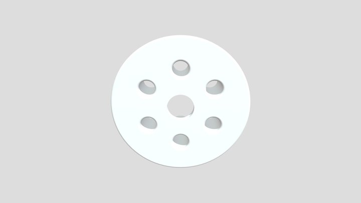 Hexa-Port Utility Base 3D Model